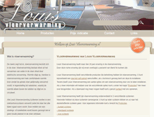 Tablet Screenshot of louis-vloerverwarming.nl